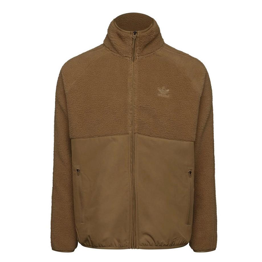 Originals Fleecejacke, Hoher Kragen, Dickes Fleece, Raglanärmel