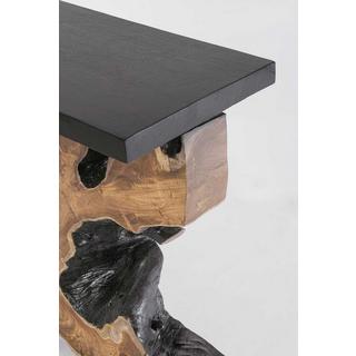 mutoni Console Sherwood nature noir 100x35x76  