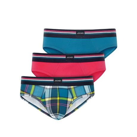 JOCKEY Cotton Stretch Brief 3er Pack  