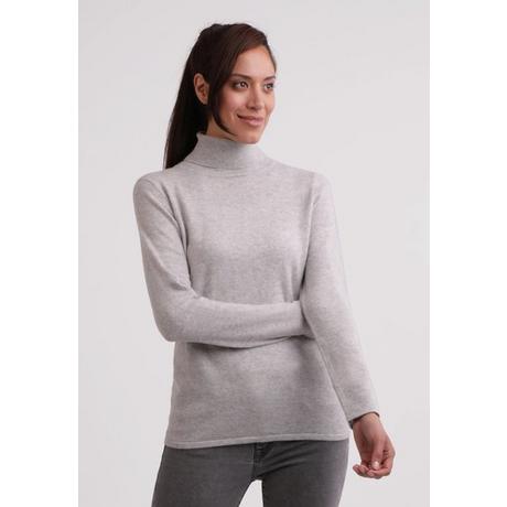 CASH-MERE.CH Pullover Dolcevita Cashmere  