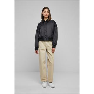 URBAN CLASSICS Bomberjacke mit Kunstfellkragen  