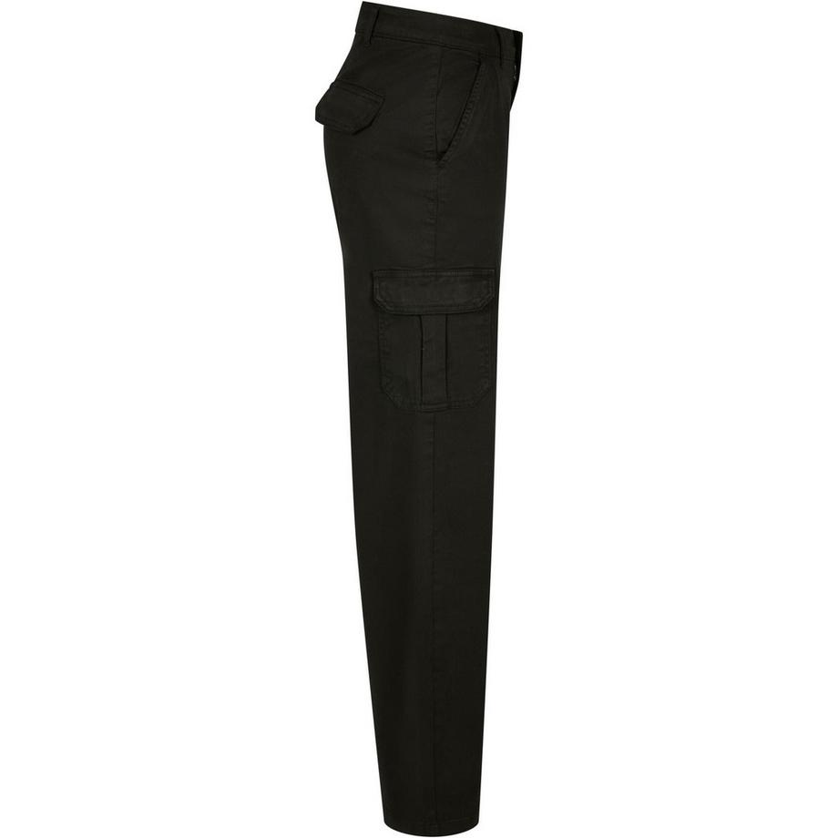 URBAN CLASSICS Pantalone Cargo Dritto Vita Alta  