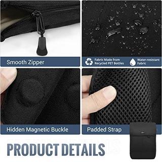 Only-bags.store Eleganter wasserdichter Tagesrucksack mit 15.6 Zoll Laptopfach  