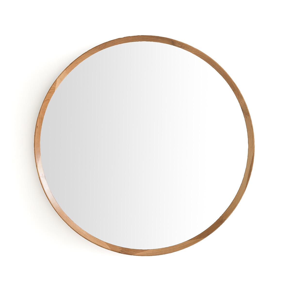 AM.PM Miroir rond chêne massif  