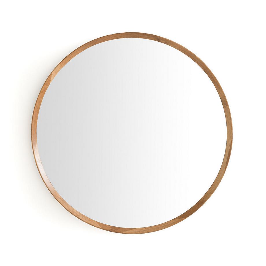 AM.PM Miroir rond chêne massif  