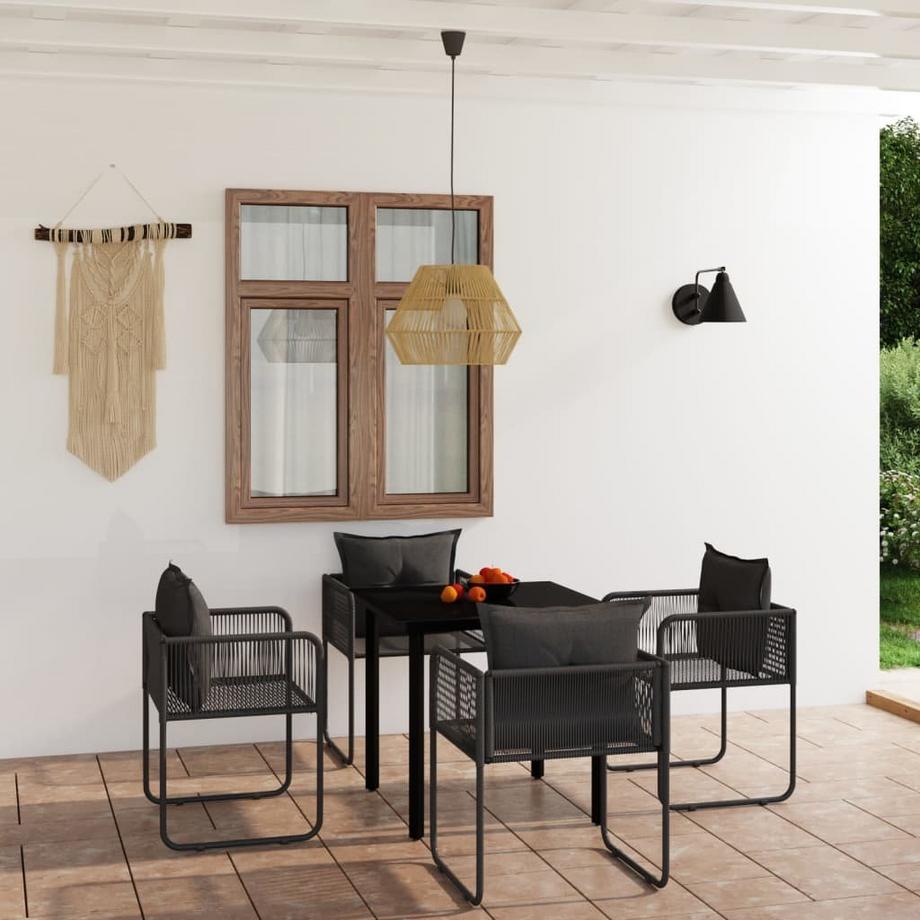VidaXL set da pranzo da giardino  