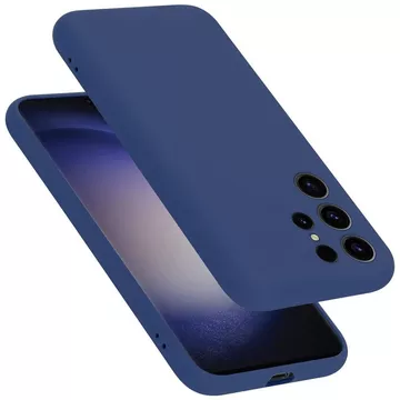Hülle für Samsung Galaxy S23 ULTRA in LIQUID BLAU - Schutzhülle aus flexiblem TPU Silikon