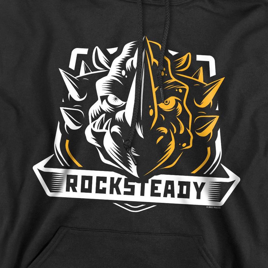 TEENAGE MUTANT NINJA TURTLE Felpa Con Cappuccio Rocksteady  