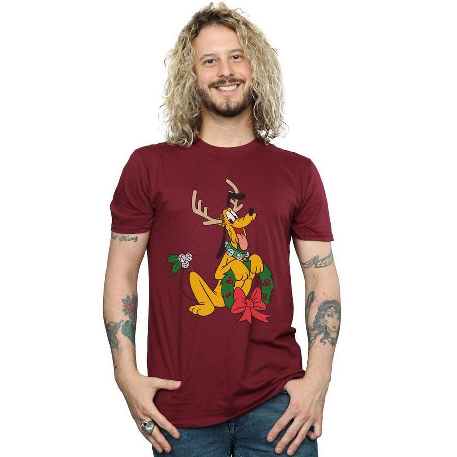 Disney Pluto T-Shirt Natale  