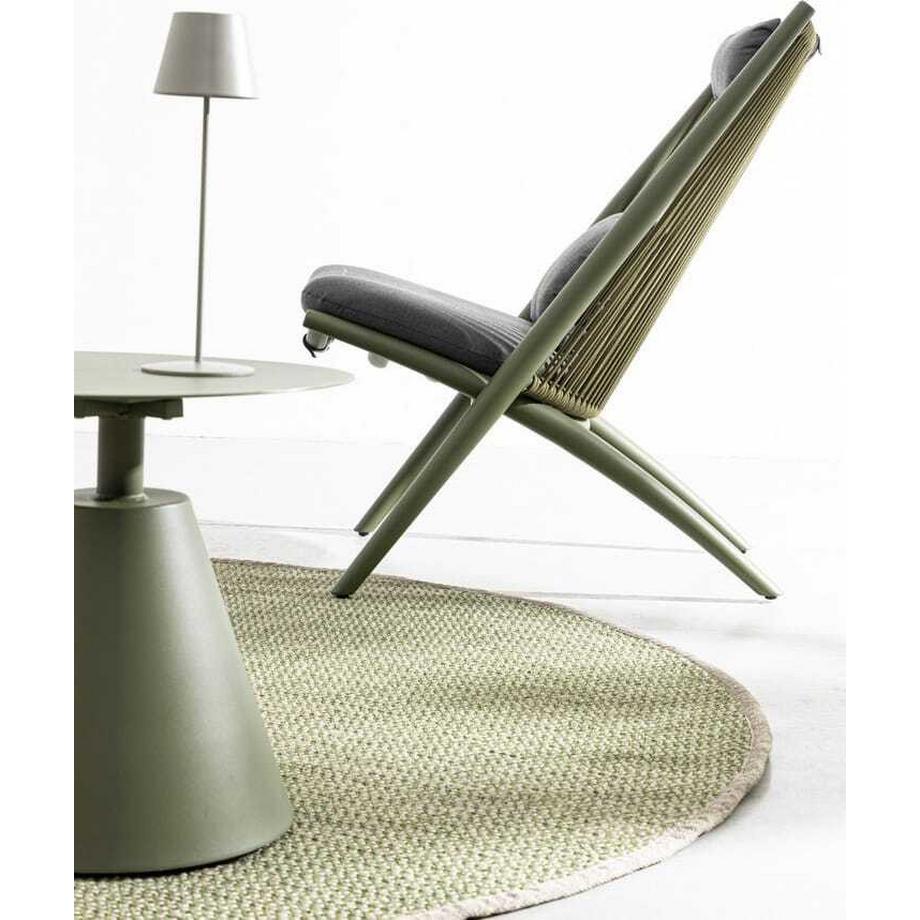 mutoni Jardin Table d'appoint Aloha olive ronde 50  