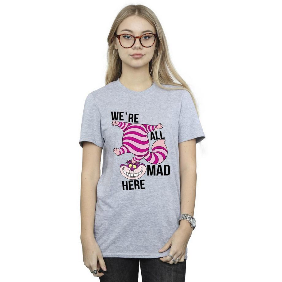 Disney Alice In Wonderland All Mad Here T-Shirt  