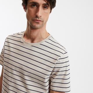 La Redoute Collections Gestreiftes Rundhals T-Shirt  