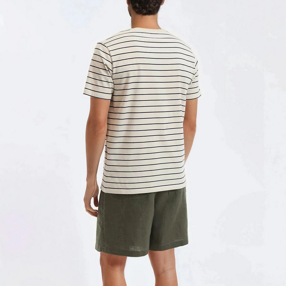 La Redoute Collections T-shirt rayé col rond  