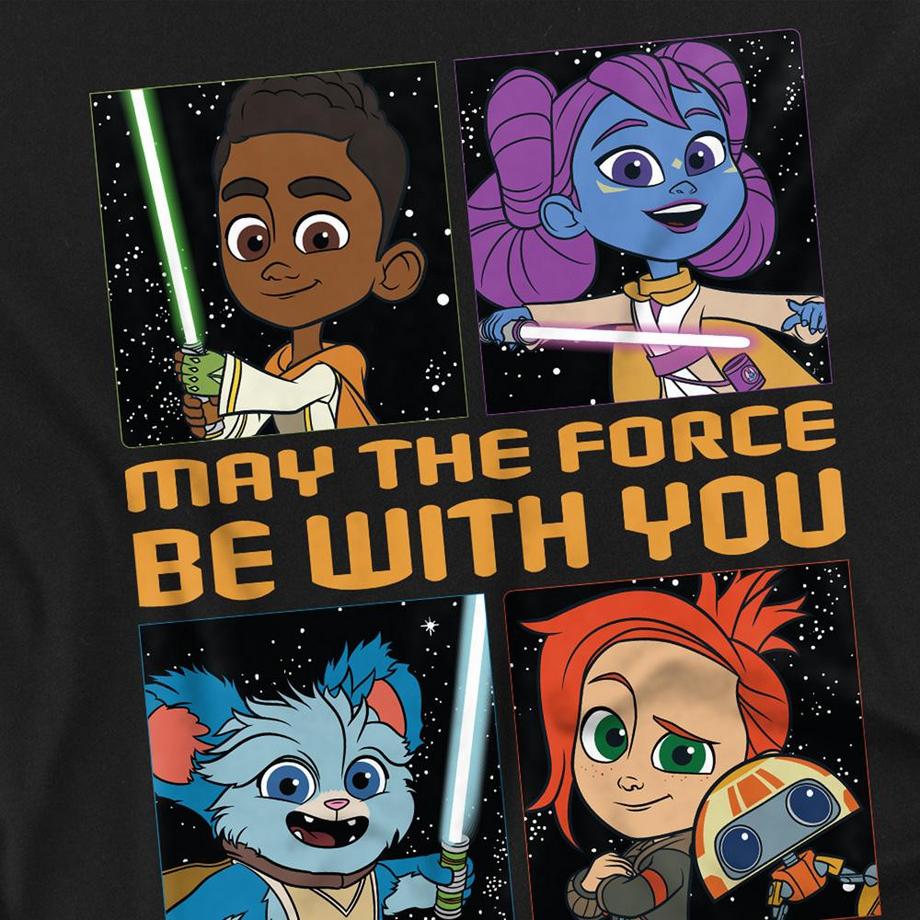 STAR WARS Young Jedi Adventure Among The Stars T-Shirt  