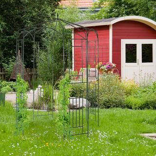 Northix Pavillon rose en métal  