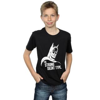 DC COMICS  Tshirt STRONG SILENT 