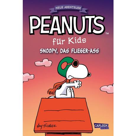 Peanuts für Kids - Neue Abenteuer 3: Snoopy, das Flieger-Ass Schulz, Charles M.; Wieland, Matthias (Übersetzung) Couverture rigide 