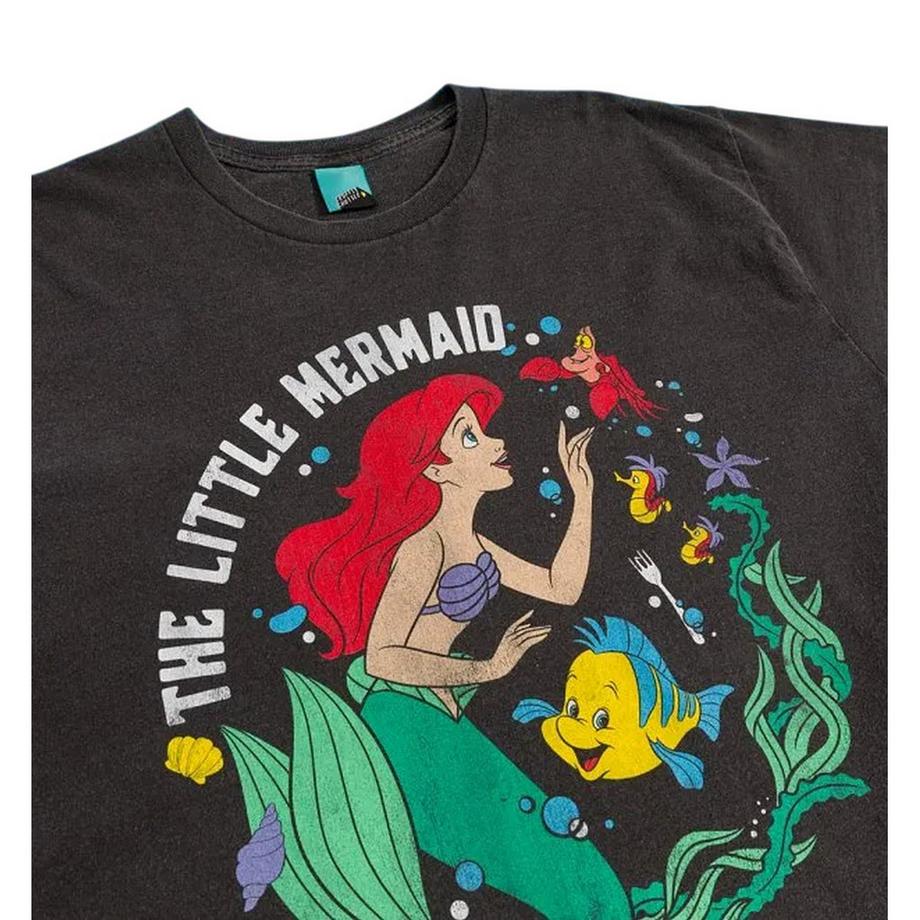 The Little Mermaid T-Shirt Under The Sea Lavé  