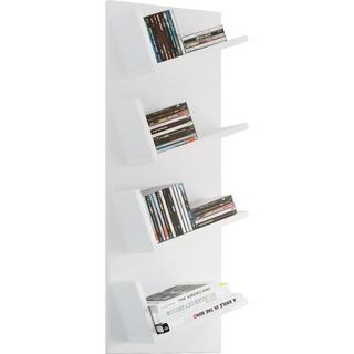 VCM Holzregal hängend | platzsparendes Regal | Maße: H. 90 x B. 33 x T. 16 cm | Elegantes Regal hängend | Aufbewahrungsregal | Bücherregal | Wandboard -  