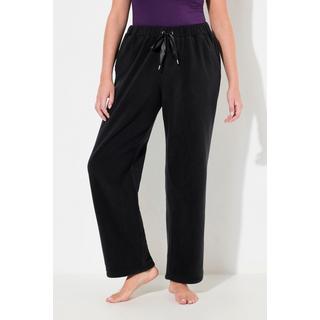 Ulla Popken Pantalon d'intérieur Polaire Jambe Droite Taille Élastique  