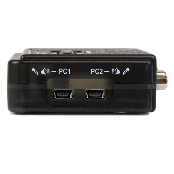 STARTECH  2 PORT USB KVM SWITCH W/ AUDIO 