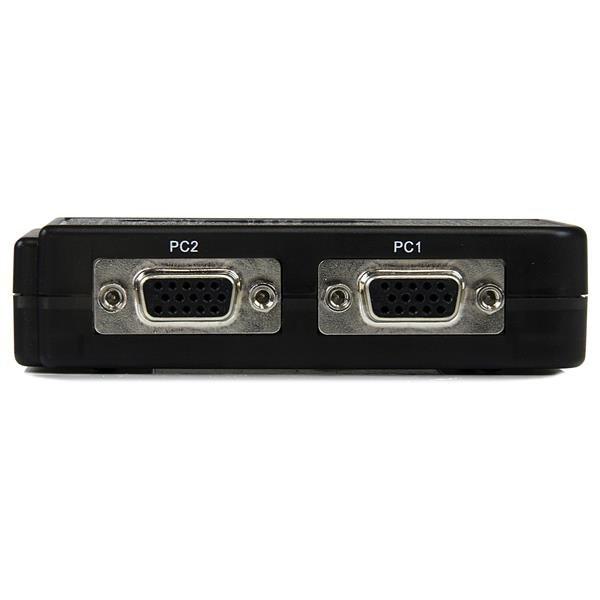 STARTECH  2 PORT USB KVM SWITCH W/ AUDIO 