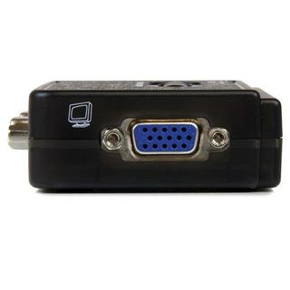 STARTECH  StarTech.com Switch KVM a 2 porte VGA USB con audio e cavi - Commutatore VGA USB a doppia porta 