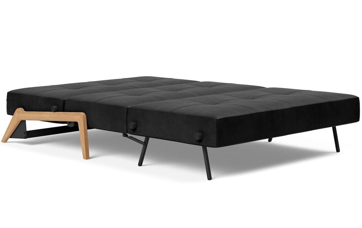 Innovation Living Bettsofa Cubed 140 Wood - Faunal Black  