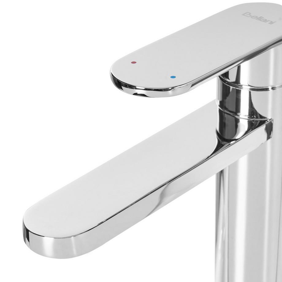 Beliani Rubinetteria per lavabo en Ottone  COLHUE  