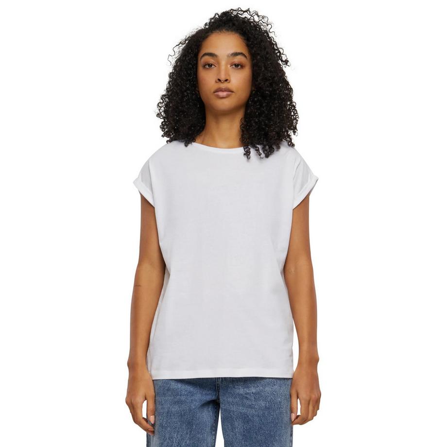 URBAN CLASSICS T-Shirt mit überschnittenen Schultern  