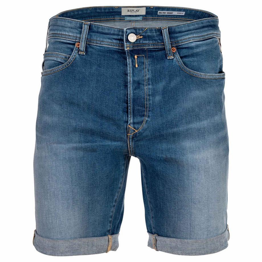 Bermuda Uomini Aderente alla figura-RBJ.981 SHORT TAPERED