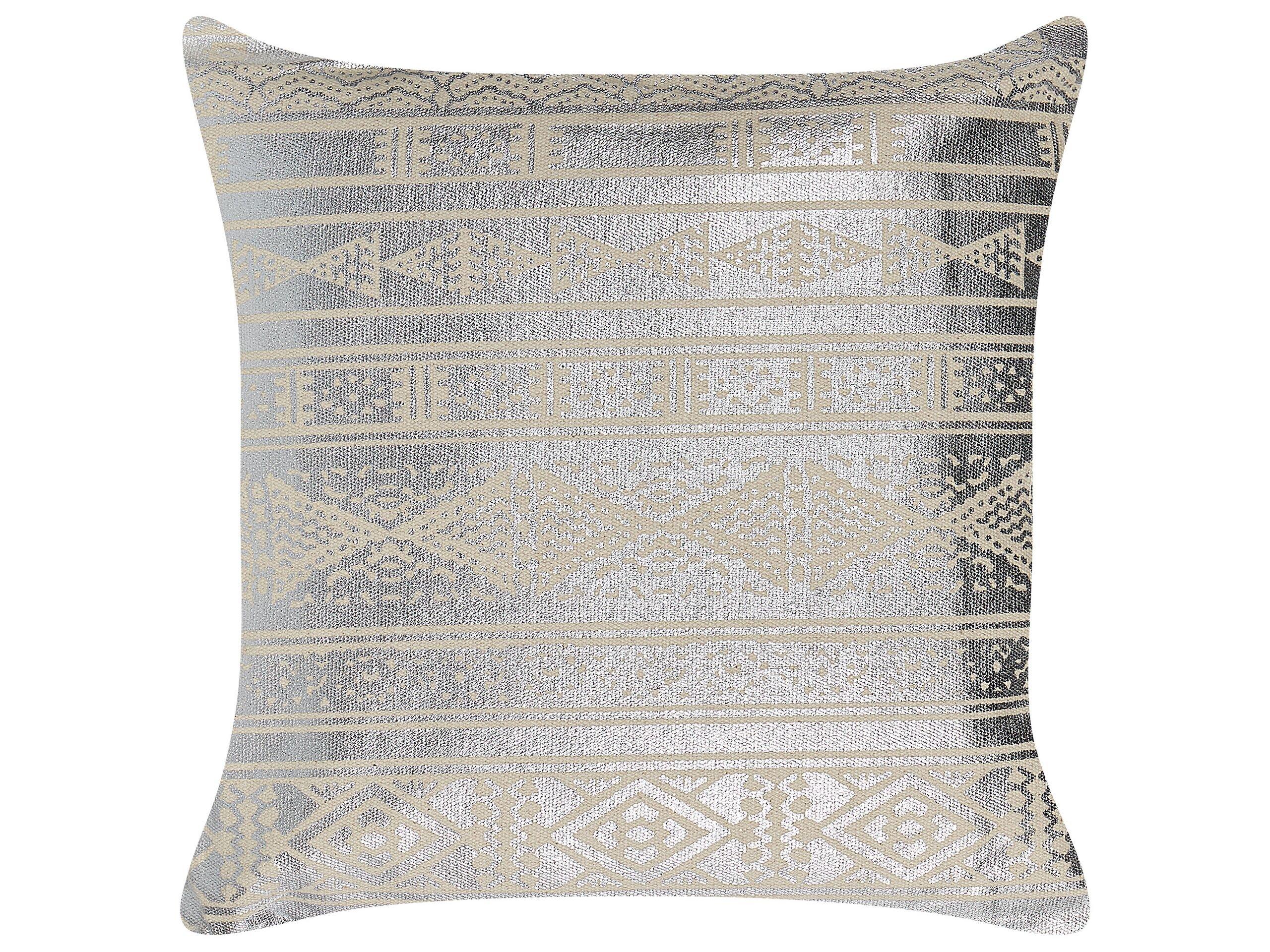 Beliani Coussin en Coton Moderne OUJDA  