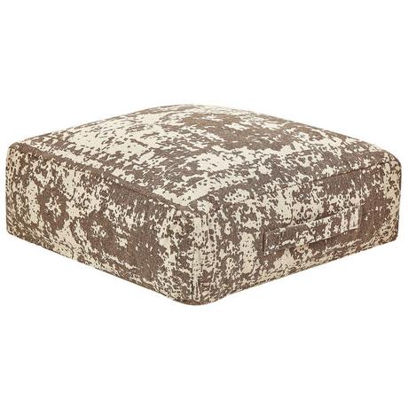 Beliani Pouf aus Baumwolle Boho SHASA  