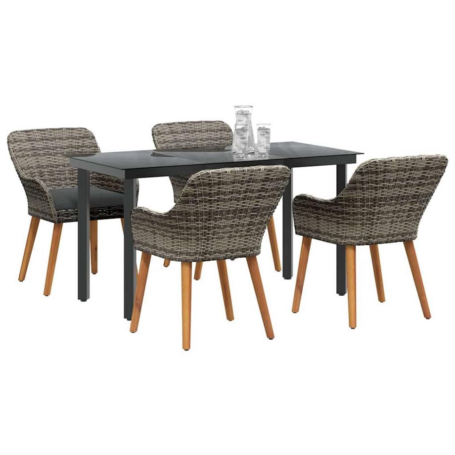 VidaXL Arredamento da Giardino Polyrattan  