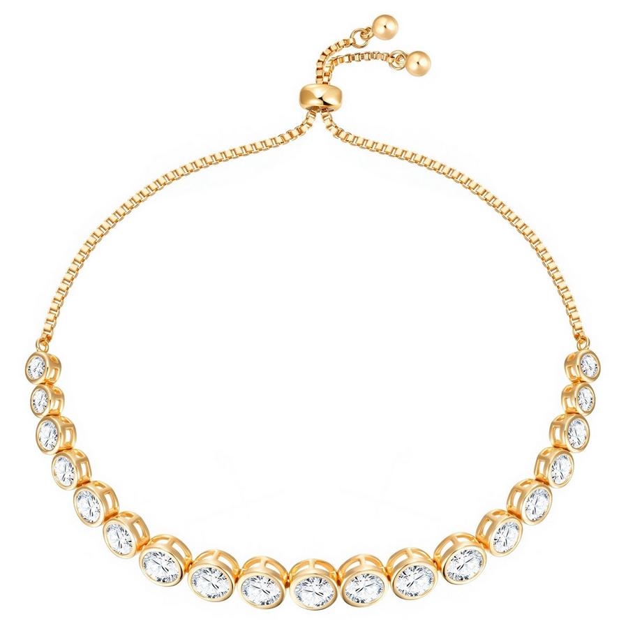 Bracelet Laiton Zircon