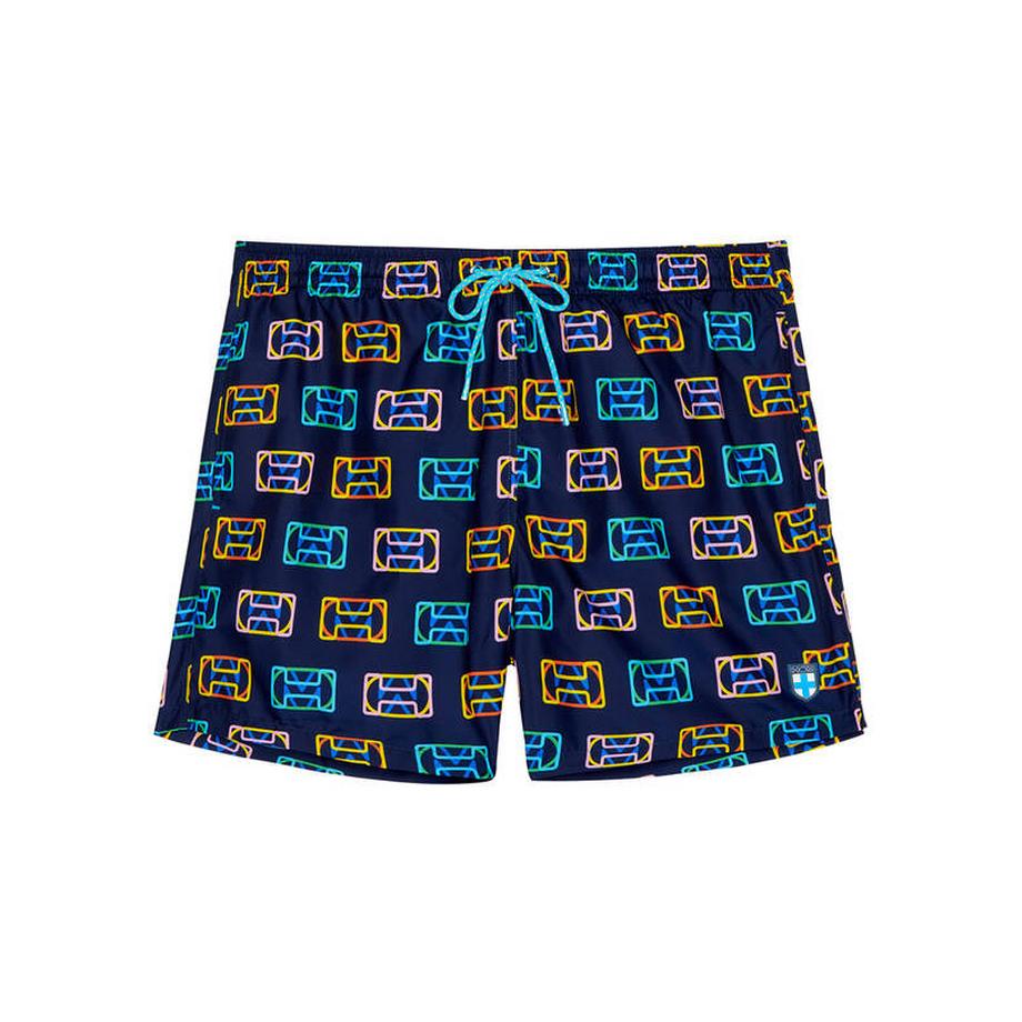 HOM Leon Beach Boxer Pantaloncini da Bagno  
