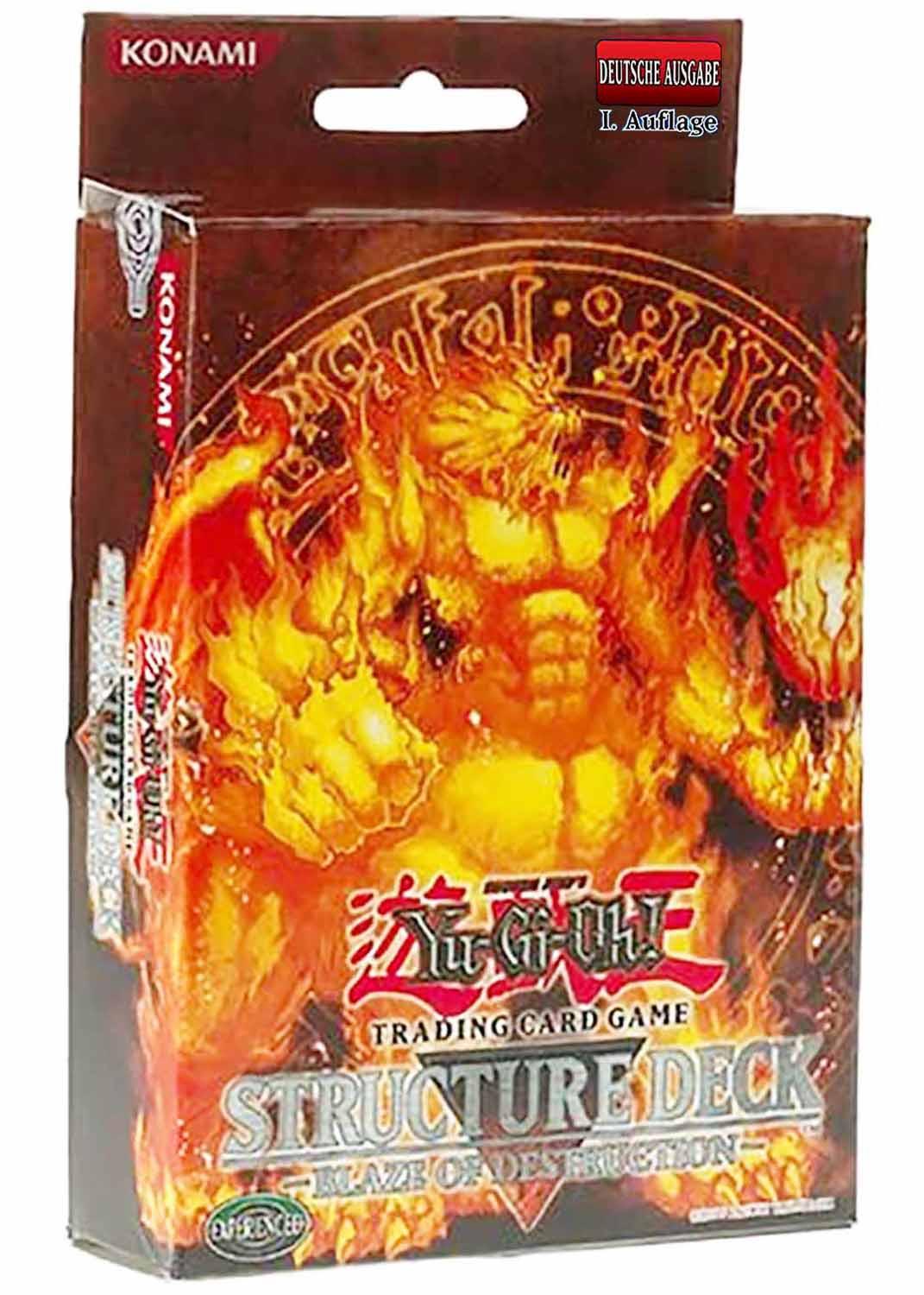 Yu-Gi-Oh!  Structure Deck Blaze of Destruction  - DE 