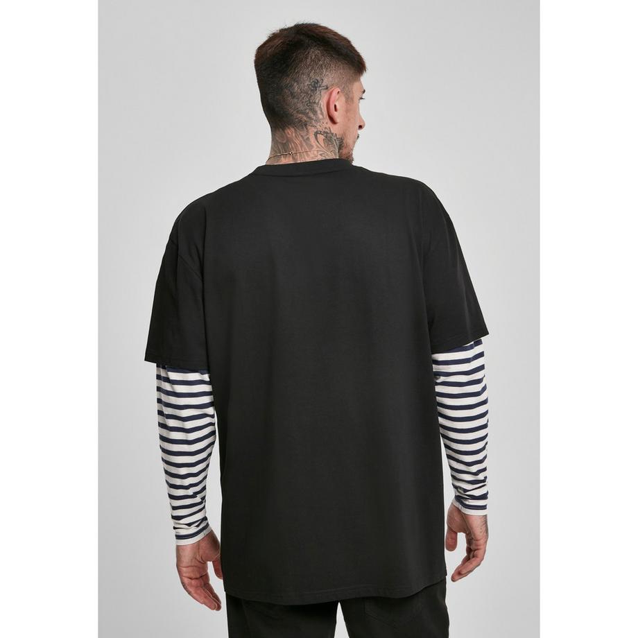 URBAN CLASSICS Oversized 3-Tone Crew T-Shirt  
