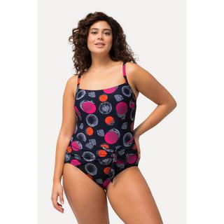 Ulla Popken Maillot de bain Pois Grenades Bonnets Souples Style Cache-cœur  