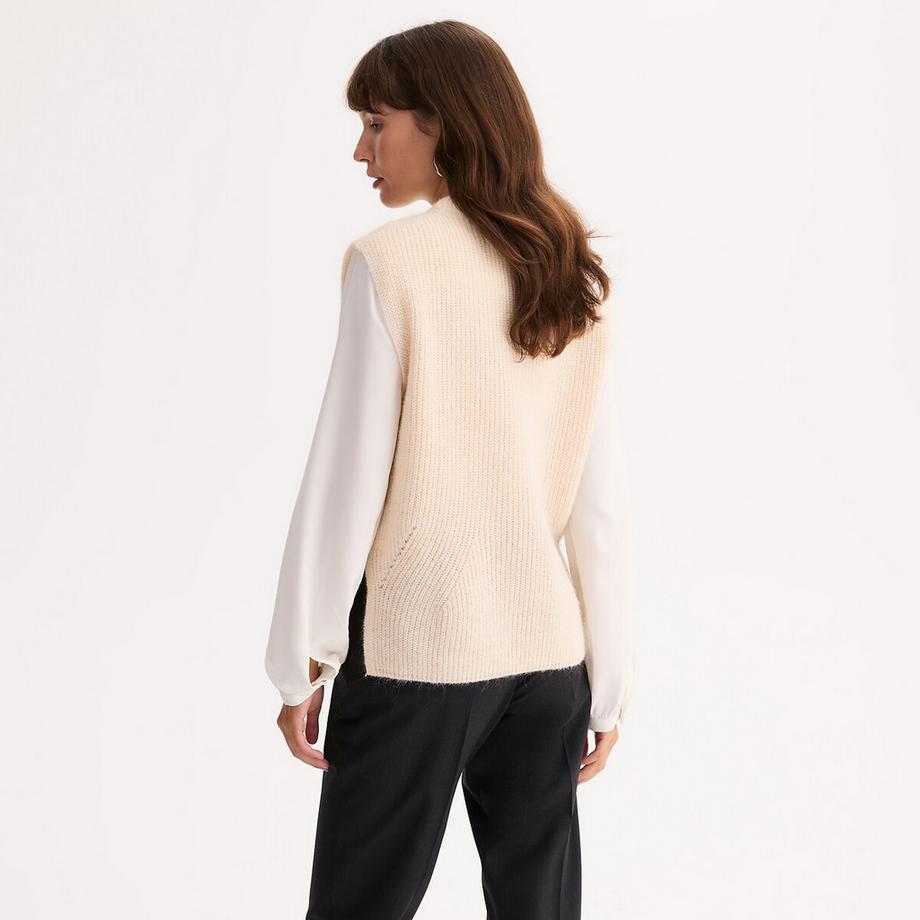 La Redoute Collections Ärmelloser Pullunder  