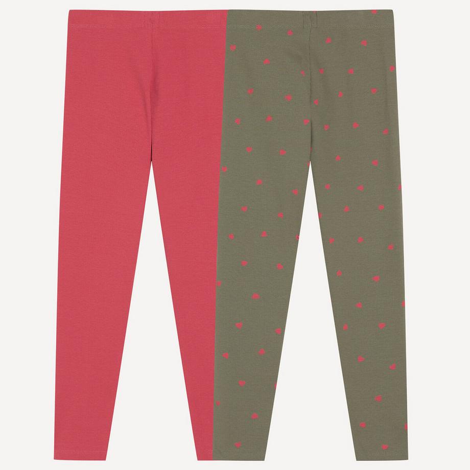 La Redoute Collections  2er-Pack gerippte Leggings 