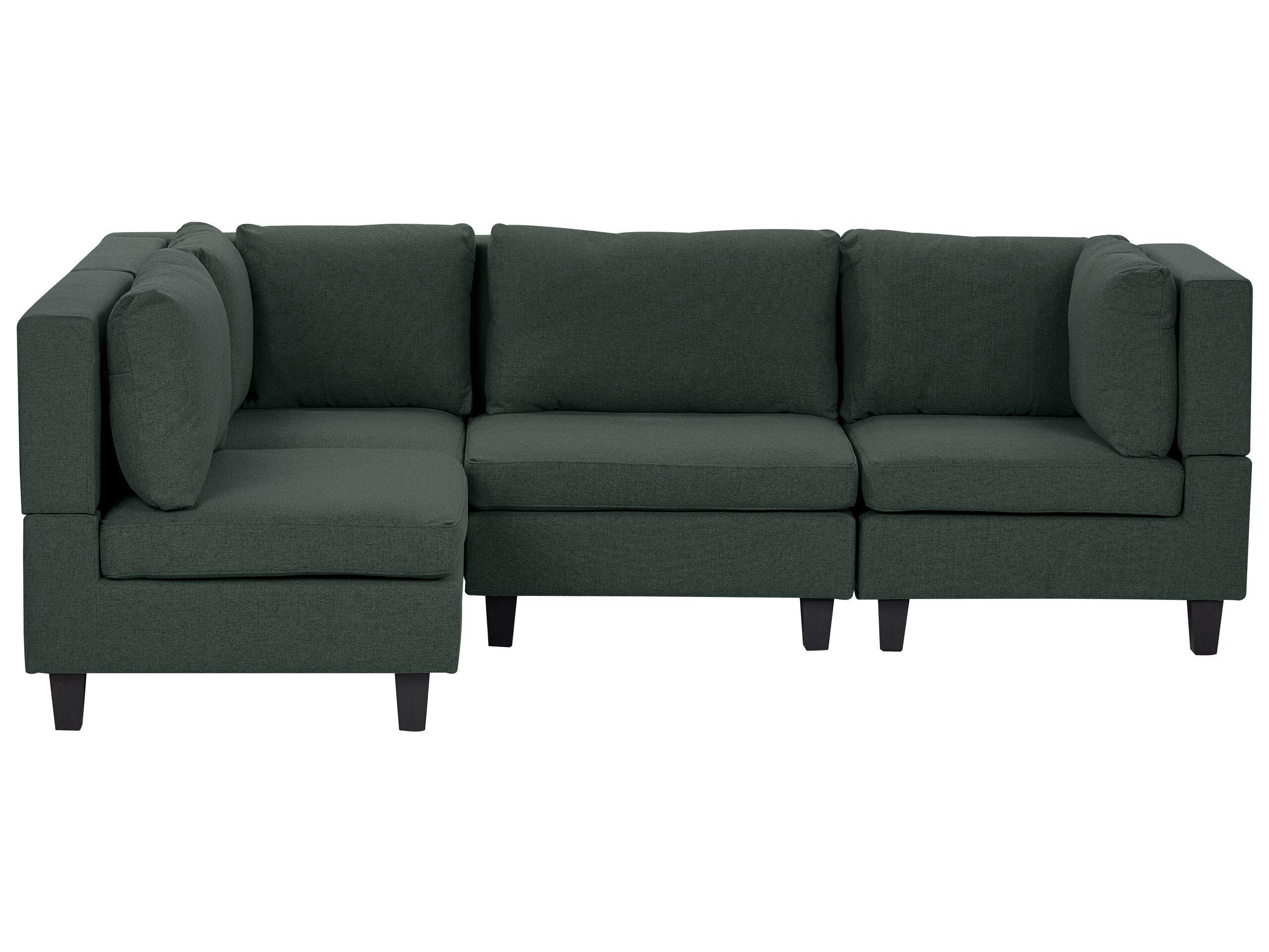 Beliani Ecksofa aus Polyester Klassisch UNSTAD  