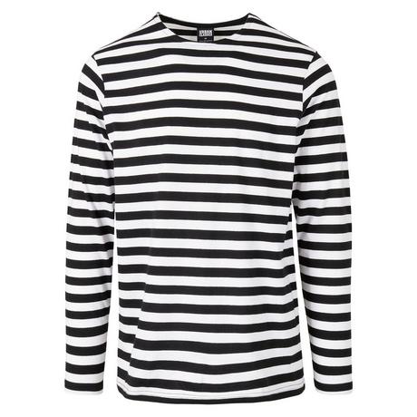 URBAN CLASSICS Regular Stripe Langarmshirt  