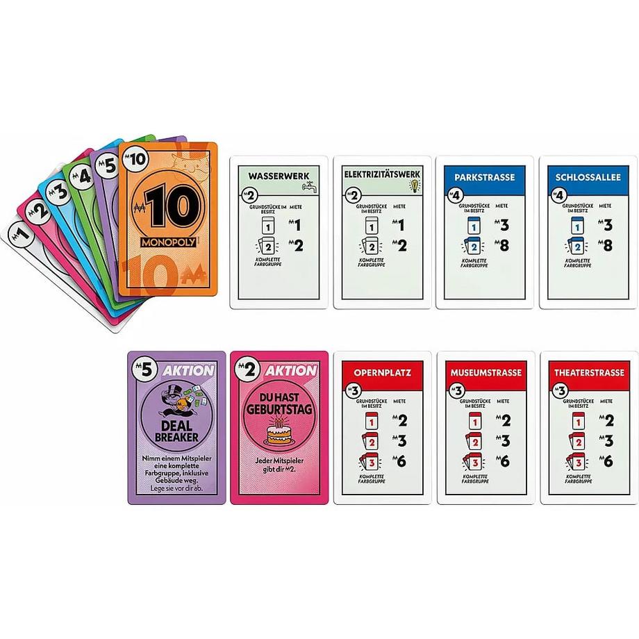 HASBRO GAMING  Monopoly Deal Deluxe 