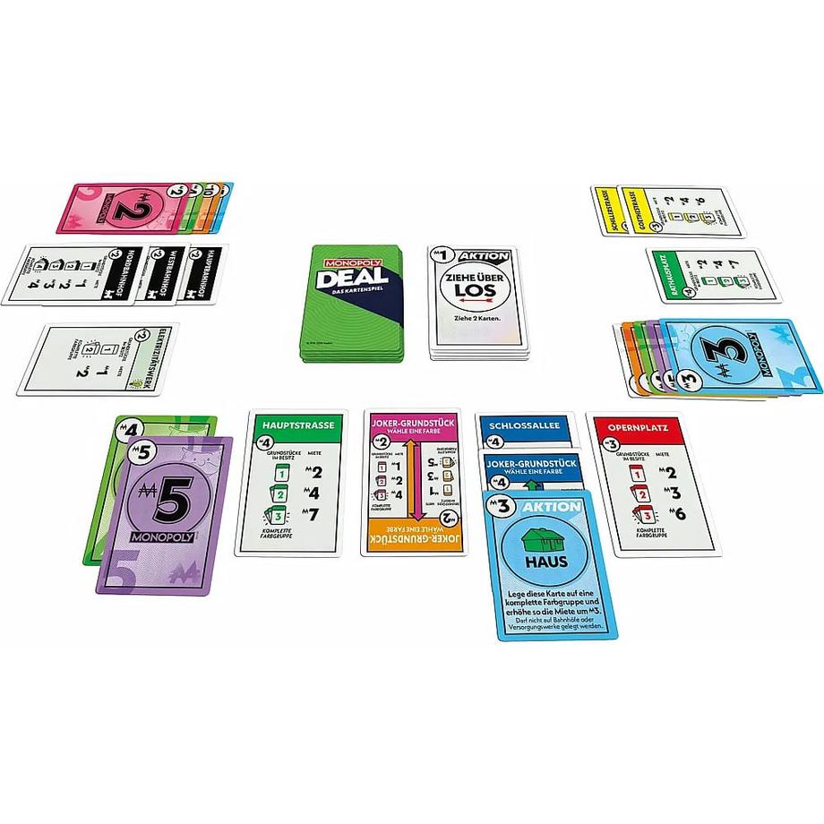 HASBRO GAMING  Monopoly Deal Deluxe 