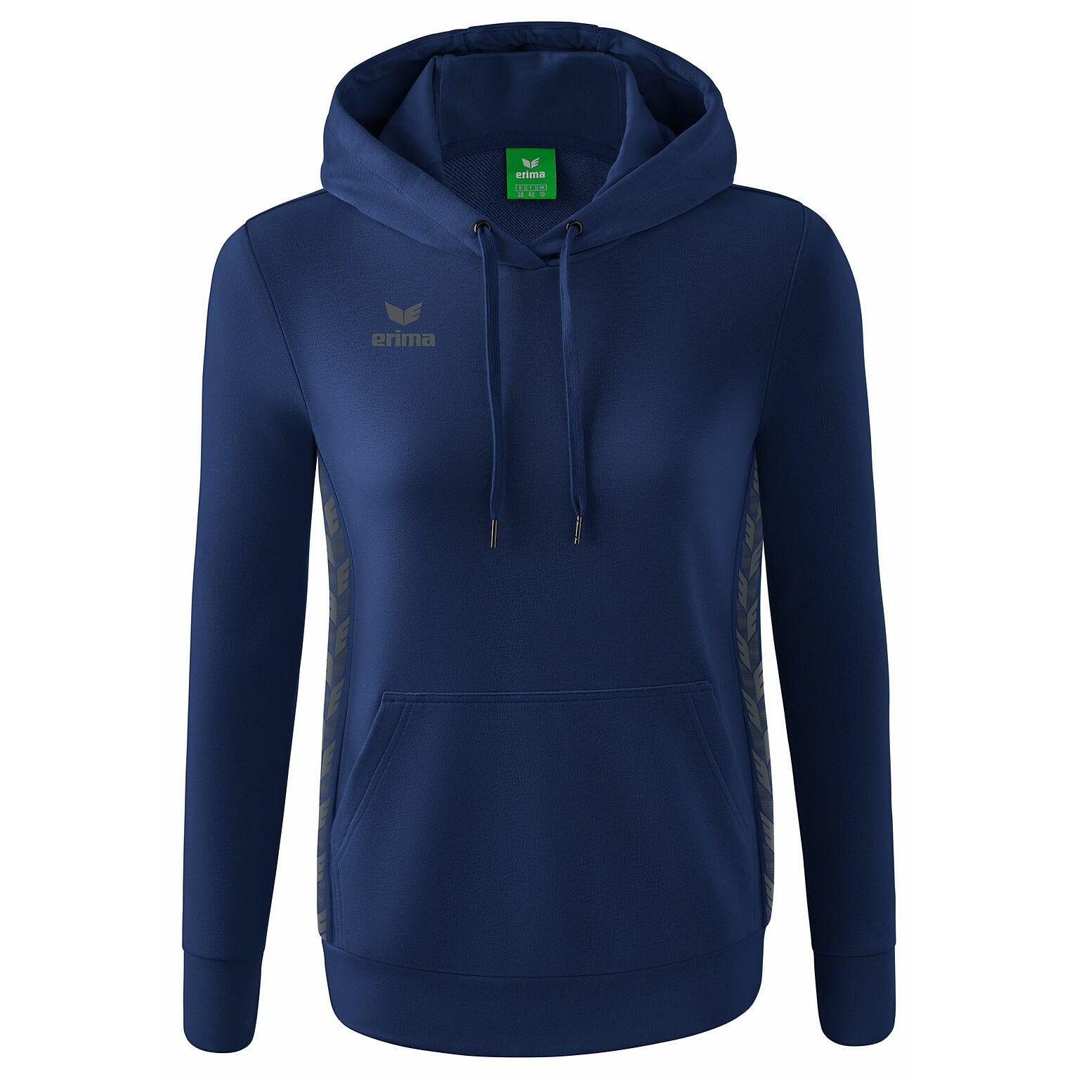 Erima  kapuzenpullover für damen essential team 