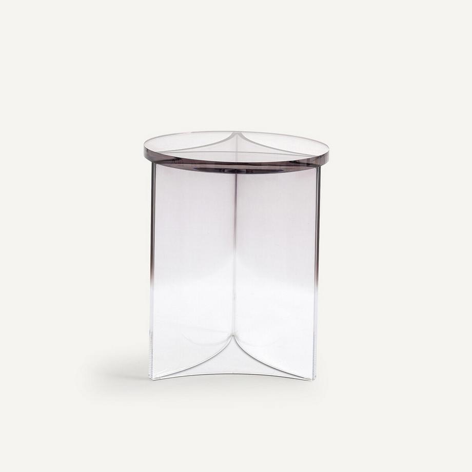 AM.PM Bout de canapé rond acrylique dégradé  