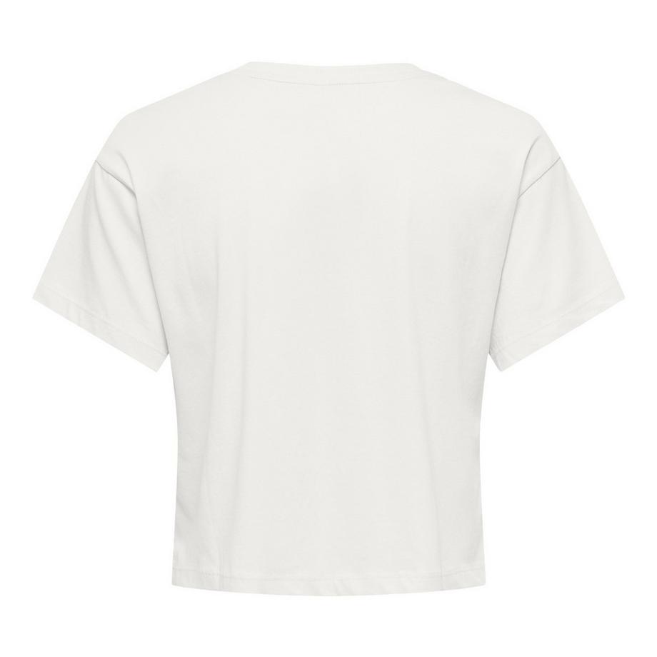 ONLY T-Shirt  1er Pack Bequem sitzend-ONLBRIANNA LIFE O-NECK TOP BOX  