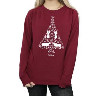 Disney  Frozen Christmas Tree Sweatshirt 