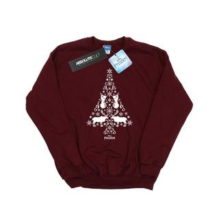 Disney Frozen Sweatshirt imprimé sapin de Noël  